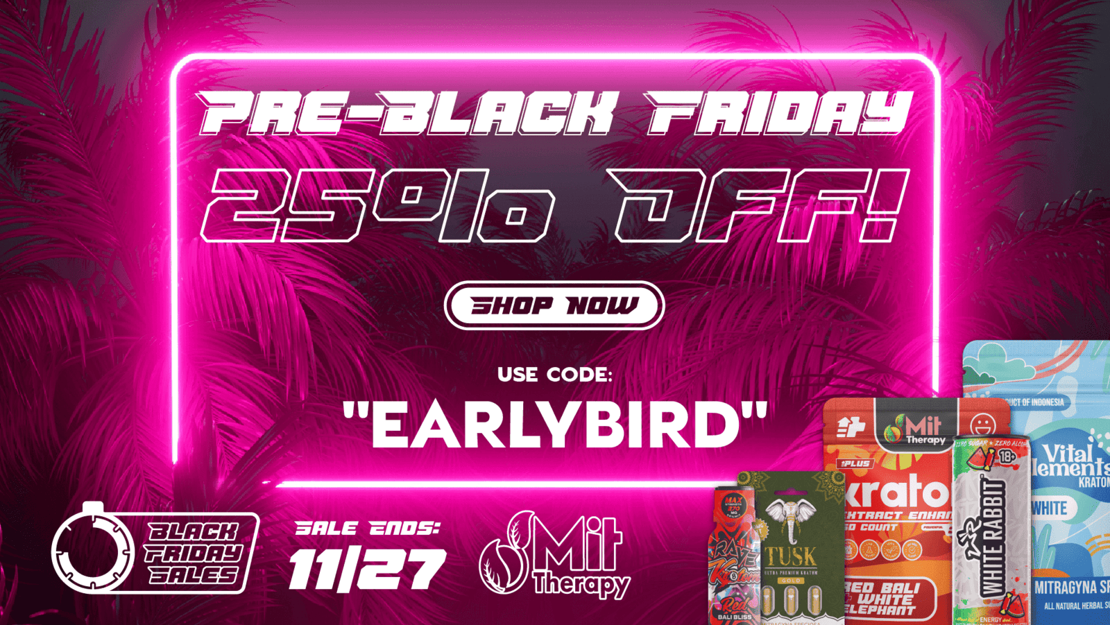 Shop Kratom Deals Before Black Friday Hits